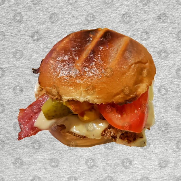 Food Chicken Burger Photo by ellenhenryart